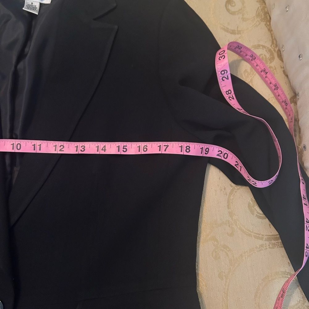 Three piece Talbots Black suit, all size 8 - Picture 9 of 16